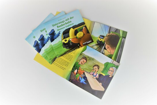 Raaberbahn Kinderbuch - Unterwegs mit der Raaberbahn