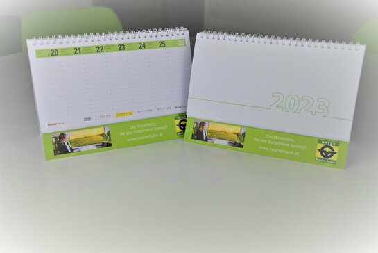 Raaberbahn Stehkalender 2023