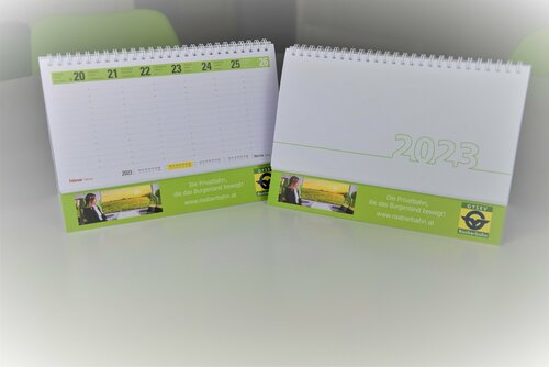 Raaberbahn Stehkalender 2023 Raaberbahn Stehkalender 2023